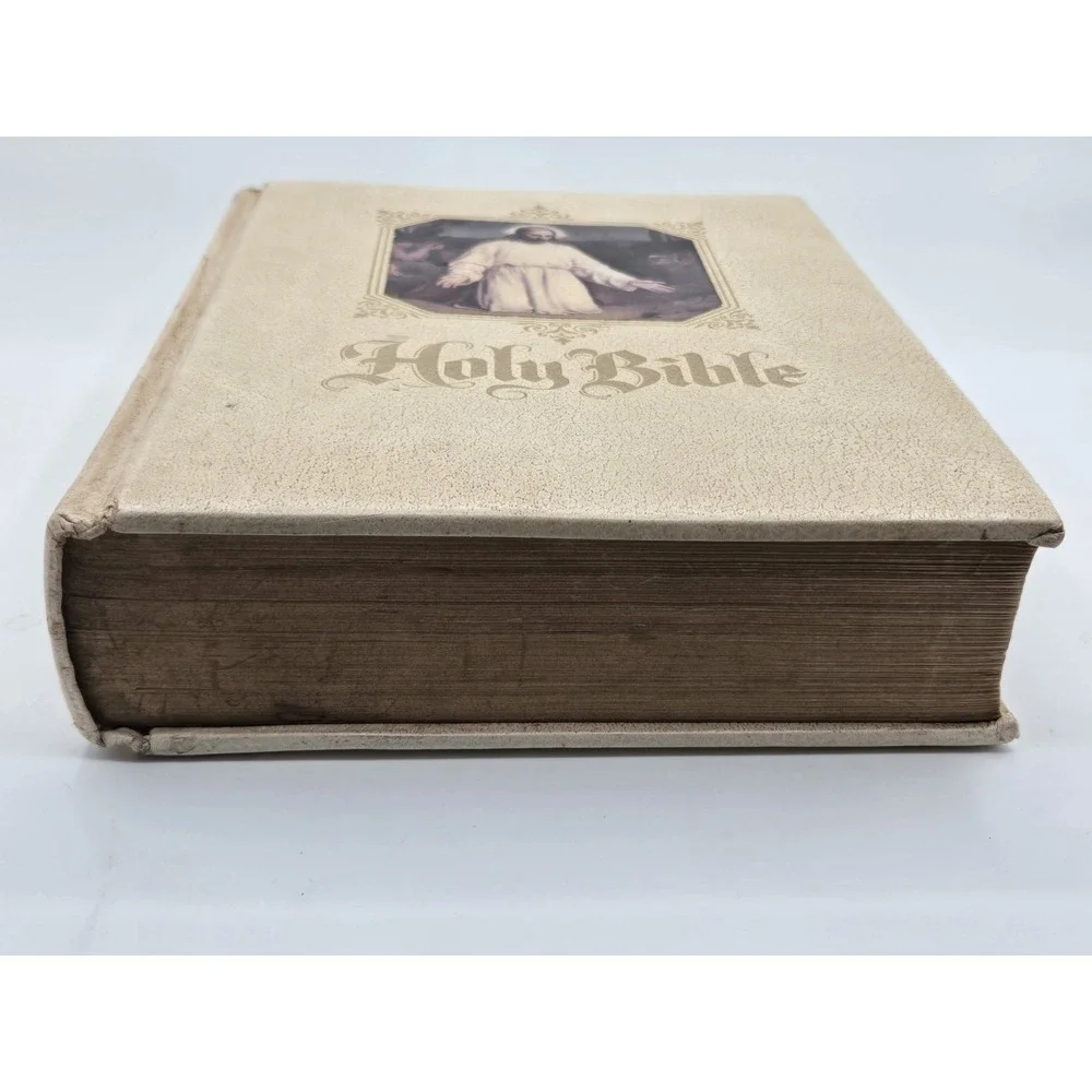 Vtg Lg HOLY BIBLE CRUSADE ANALYTICAL EDITION King James Version Nashville 1964